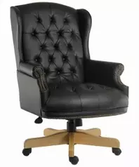 Tain Black Executive Chair